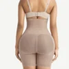 Faja Gema Short Reductora Seamless de Cintura Alta – NUDE Trasera