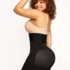 Faja Short Noemy Moldeadora Levanta Glúteos - Negra Lateral