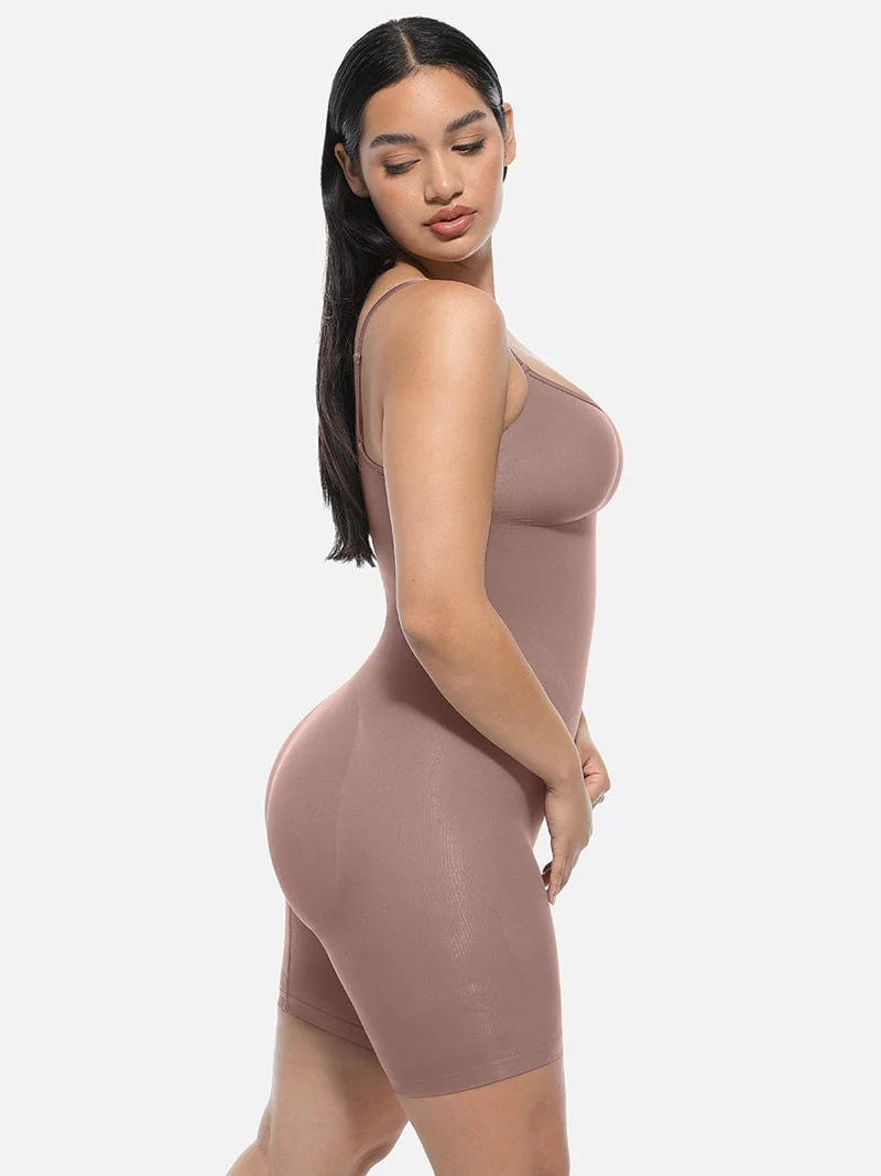 Faja Treicy Fem Moldeadora de Cuerpo Completo - Morado Oscuro Lateral