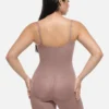 Faja Treicy Fem Moldeadora de Cuerpo Completo - Morado Oscuro Trasera