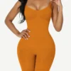 Faja Treicy Fem Moldeadora de Cuerpo Completo - Naranja Frontal