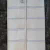 Faja de 5 Paneles Blanca con Raya Azul