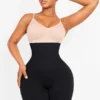 Short KIO Moldeador Seamless – Control de Abdomen y Levanta Glúteos - Negro Frontal
