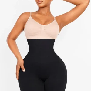 Short KIO Moldeador Seamless – Control de Abdomen y Levanta Glúteos - Negro Frontal